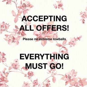 🤗  REASONABLE OFFERS ARE ALWAYS WELCOME 🌻🌞🌼 ❤️